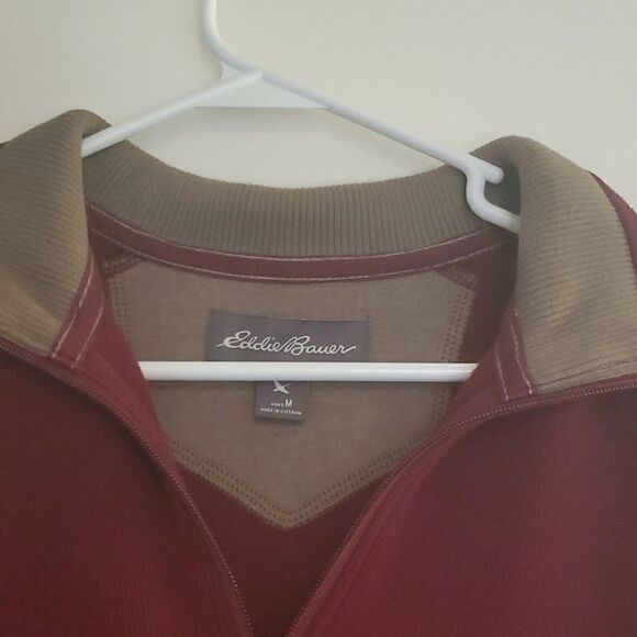 Eddie Bauer Collared sweatshirt / sweater pullover - Picture 2 of 5